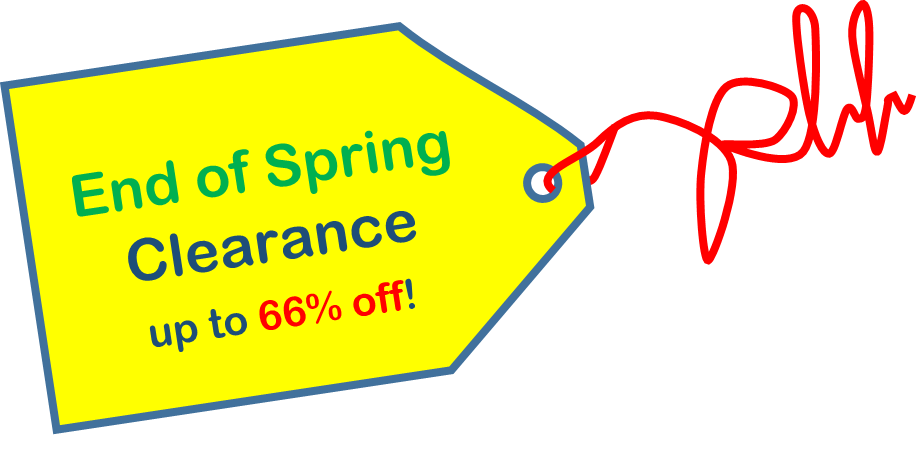 End of Spring Clearance